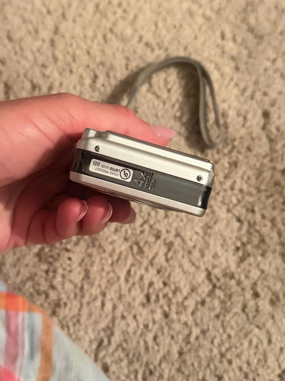 Vintage Sony Silver Cyber-shot Digital Camera
